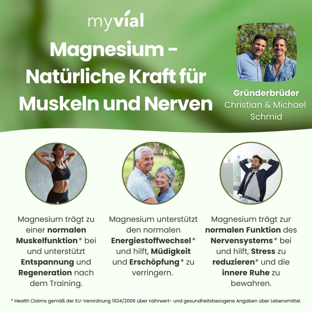 Informationsgrafik zu myvial Magnesium Komplex