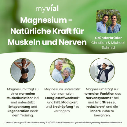 Informationsgrafik zu myvial Magnesium Komplex