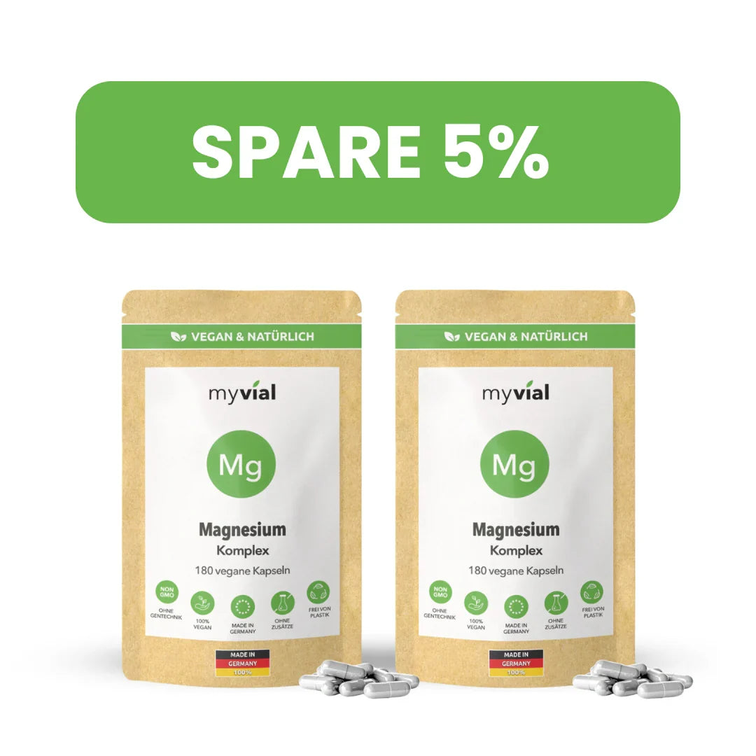 myvial Magnesium Komplex im Zweierpack