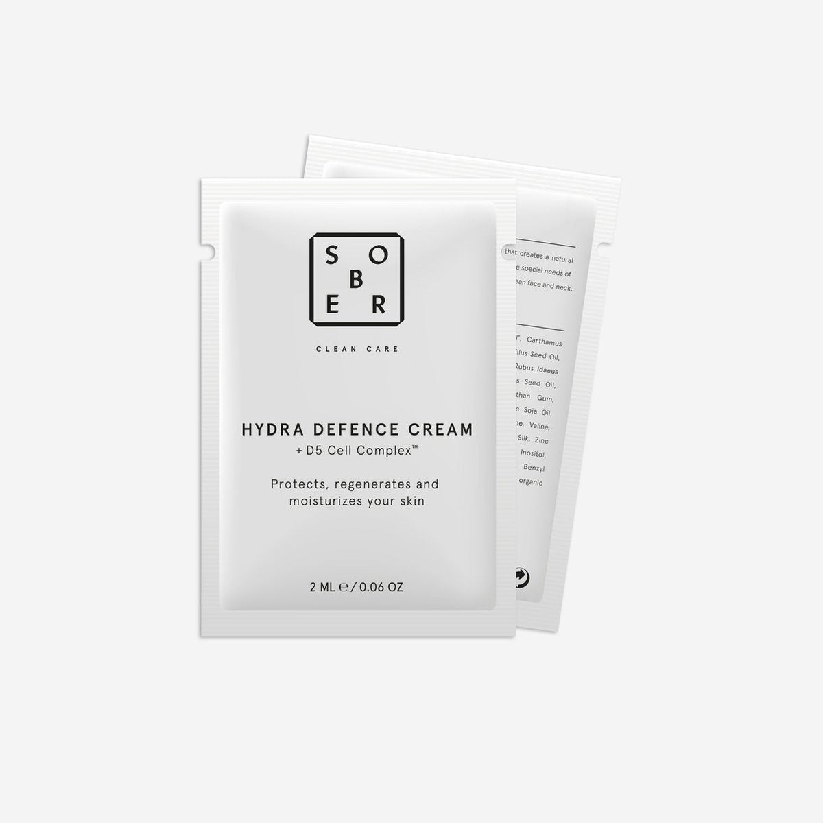 Hydra Defence Cream von sober als Probensachet